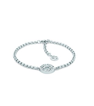 Сребриста дамска гривна от неръждаема стомана TOMMY HILFIGER снимка