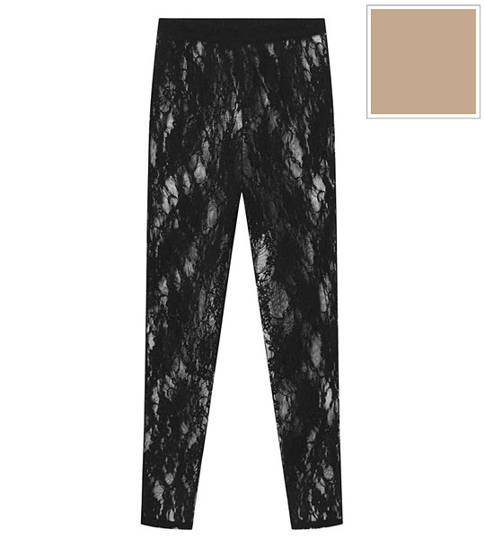 Дантелен клин в телесен нюанс Izzy снимка