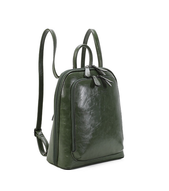 Дамска раница в цвят каки снимка