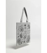 Сива дамска чанта тип торба с принт Moodo-0 снимка