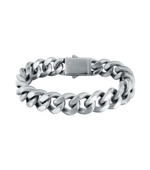 Мъжка стоманена гривна в сребрист цвят Sector ENERGY снимка