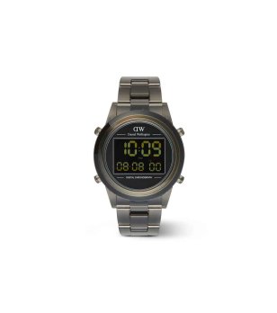 Унисекс сив дигитален часовник  снимка