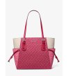 Розова дамска чанта тип тоте с цип VOYAGER-0 снимка