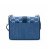 Синя дамска чанта през рамо  GREENWICH-1 снимка