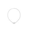 Дамско сребристо колие от неръждаема стомана OH MY G Guess-0 снимка