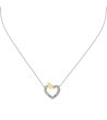Дамско сребристо колие с висулка сърце Trusardi-0 снимка