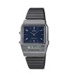 Унисекс сив кварцов часовник с дигитален и аналогов дисплей Casio-0 снимка