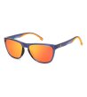 Унисекс слънчеви очила в синьо  с оранжеви лещи-0 снимка