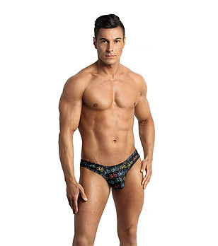 Черни мъжки прашки с принт BENITO снимка