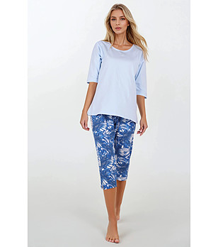 Дамска пижама в сини нюанси Lagoon Escape снимка