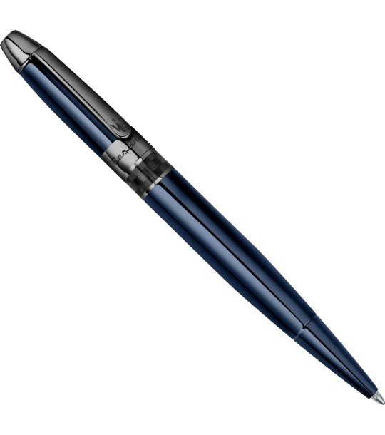 Тъмносиня химикалка от смола  снимка