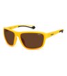 Унисекс жълти слънчеви очила с поляризирани стъкла Polaroid-0 снимка