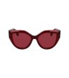 Дамски червени слънчеви очила-1 снимка