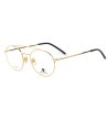 Златисти титаниеви рамки за очила  BLACKROD -0 снимка