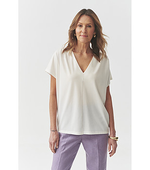 Дамска блуза в екрю KALA снимка