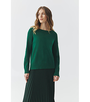 Зелен дамски пуловер JOEL снимка