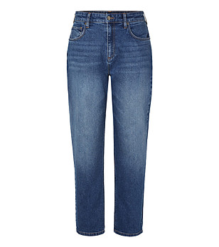 Дамски дънки в тъмносин деним TILLY снимка