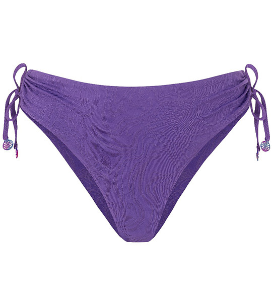 Лилаво долнище на бански с връзки INDIGO снимка