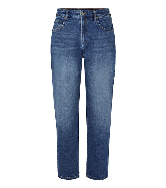 Дамски памучни дънки в тъмносин деним TILLY снимка