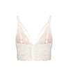 Кремав дантелен сутиен с тънки презрамки DEVOTION-1 снимка