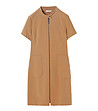 Рокля в цвят камел MANTOKI-0 снимка