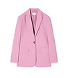 Розово дамско сако с едноредно закопчаване SEKORKI-2 снимка