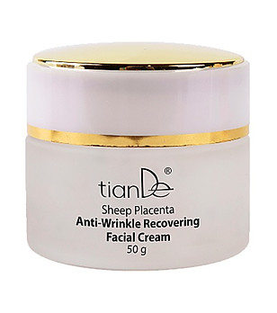 Възстановяващ крем за лице против бръчки Sheep Placenta 50 гр снимка