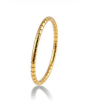 Дамска позлатена гривна  снимка