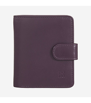 Дамски лилав портфейл с капса ARBE снимка