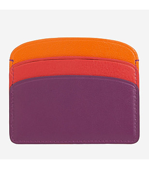 Многоцветен кожен картодържач BORACAY снимка