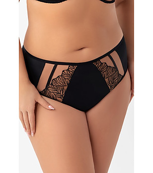 Черни бикини с дантелени панели VIDA снимка