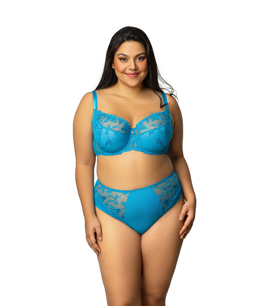 Сини бикини с висока талия BRITNEY снимка