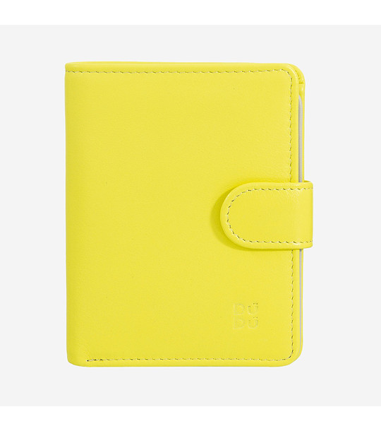 Жълт дамски портфейл с RFID защита BILBAO снимка