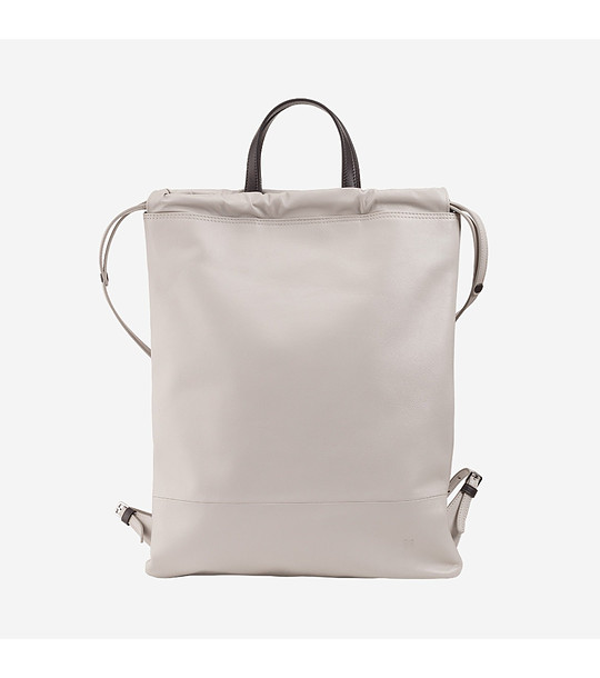 Перлена дамска кожена раница LINOSA снимка