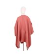 Пончо в цвят кайсия Eris-2 снимка
