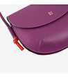 Дамска чанта през рамо в цикламeн цвят Skye-3 снимка