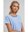 Светлосиня тениска с къс ръкав-0 снимка