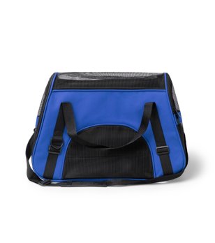 Синя чанта за домашни любимци с мрежа BANDIT снимка