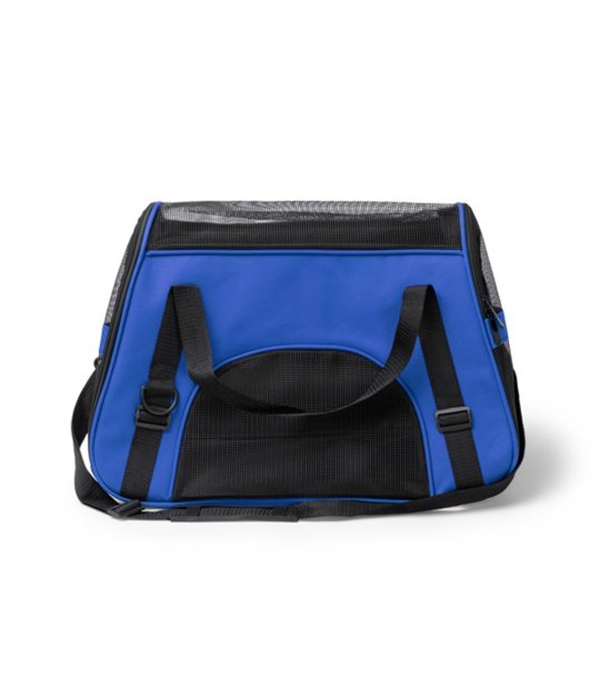 Синя чанта за домашни любимци с мрежа BANDIT снимка