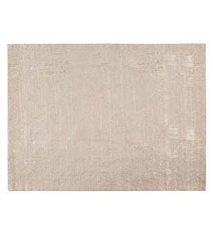 Комплект 4 бежови подложки с лъскави златисти елементи 30x40 см снимка