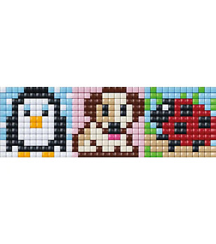 Комплект мозайки с пиксели Куб - Животни XL  снимка