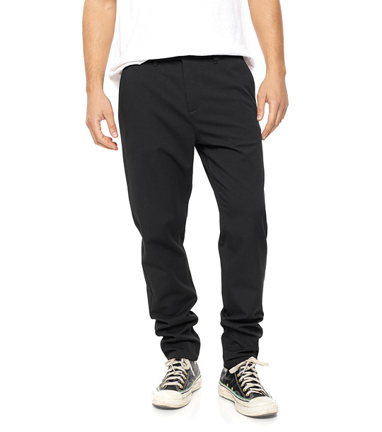 Черен мъжки панталон Bisko снимка