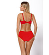Червени бикини с висока талия CYNTHIA-1 снимка