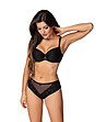 Черни бикини бразилиана с висока талия LAILA-0 снимка