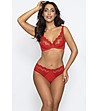 Червен дантелен сутиен SOPHIA-0 снимка