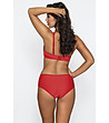 Червени бикини с висока талия SOPHIA-1 снимка