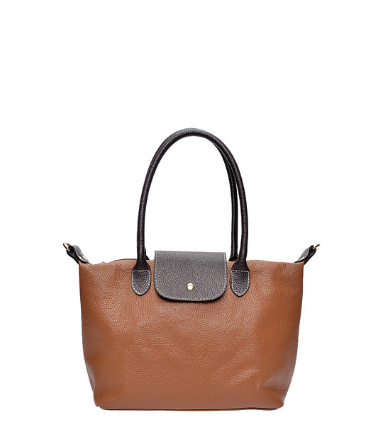 Кафява чанта за рамо снимка