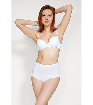 Бели оформящи бикини с висока талия IGA снимка