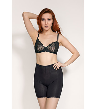 Черен стягащ дамски клин LOLA снимка