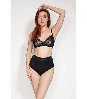 Черни оформящи прашки с висока талия IGA снимка